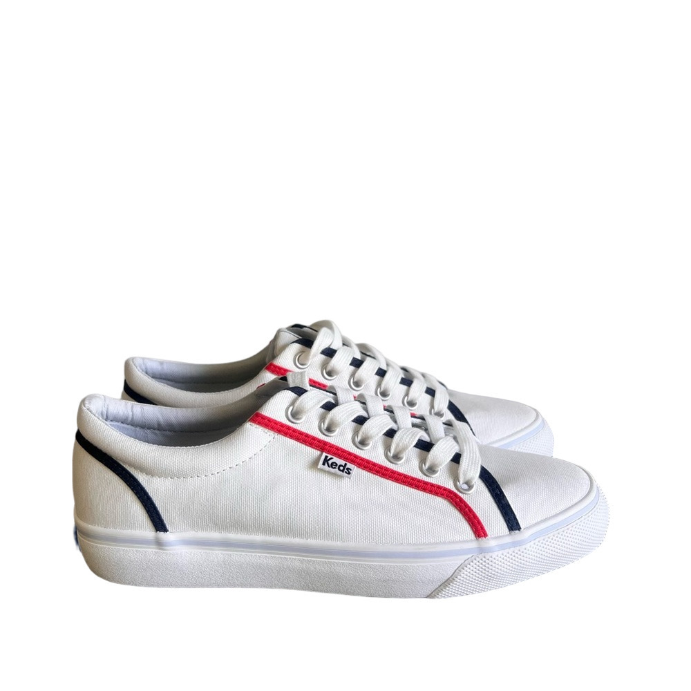 KEDS Jump Kick Canvas Pop Binding Lace Up Women's Shoe Size 8 #B1962